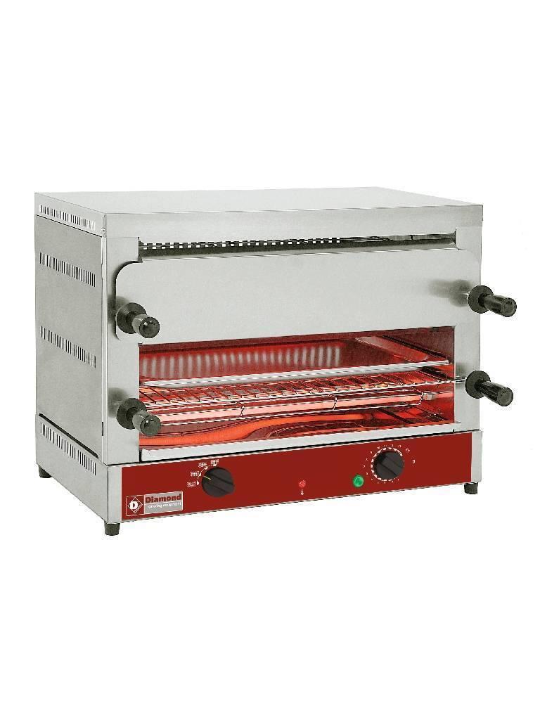 Grille-Pain - Salamandre - 2 Niveaux - 1/1 GN - Diamant - MD22/R-N