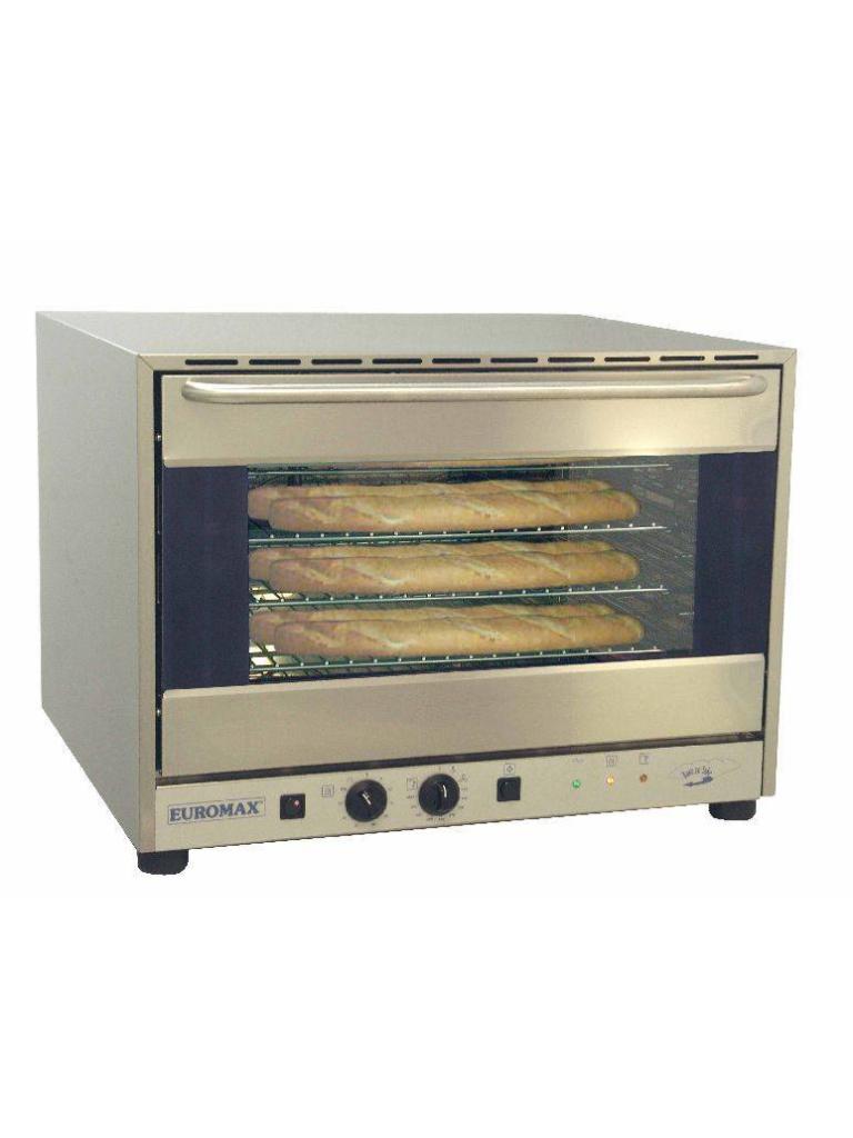 Four à convection - Injection d'humidité - Boulangerie 60x40 CM - 4 Grilles - Euromax - 10907BLH