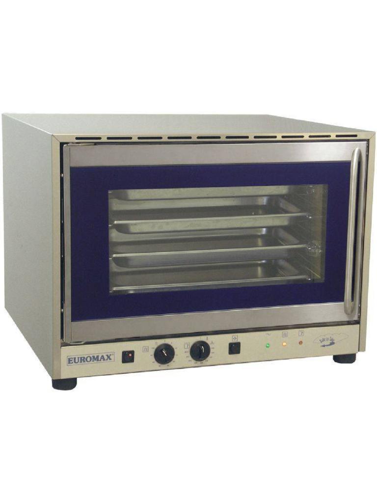 Four à convection Turbo - Injection d'humidité - Boulangerie 60x40 CM - 4 Grilles - Euromax - 10916PBH