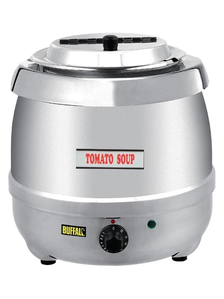 Marmite à soupe - 10 Litres - Ø 34,5 x H 36 CM - 230 V - Buffalo - L714