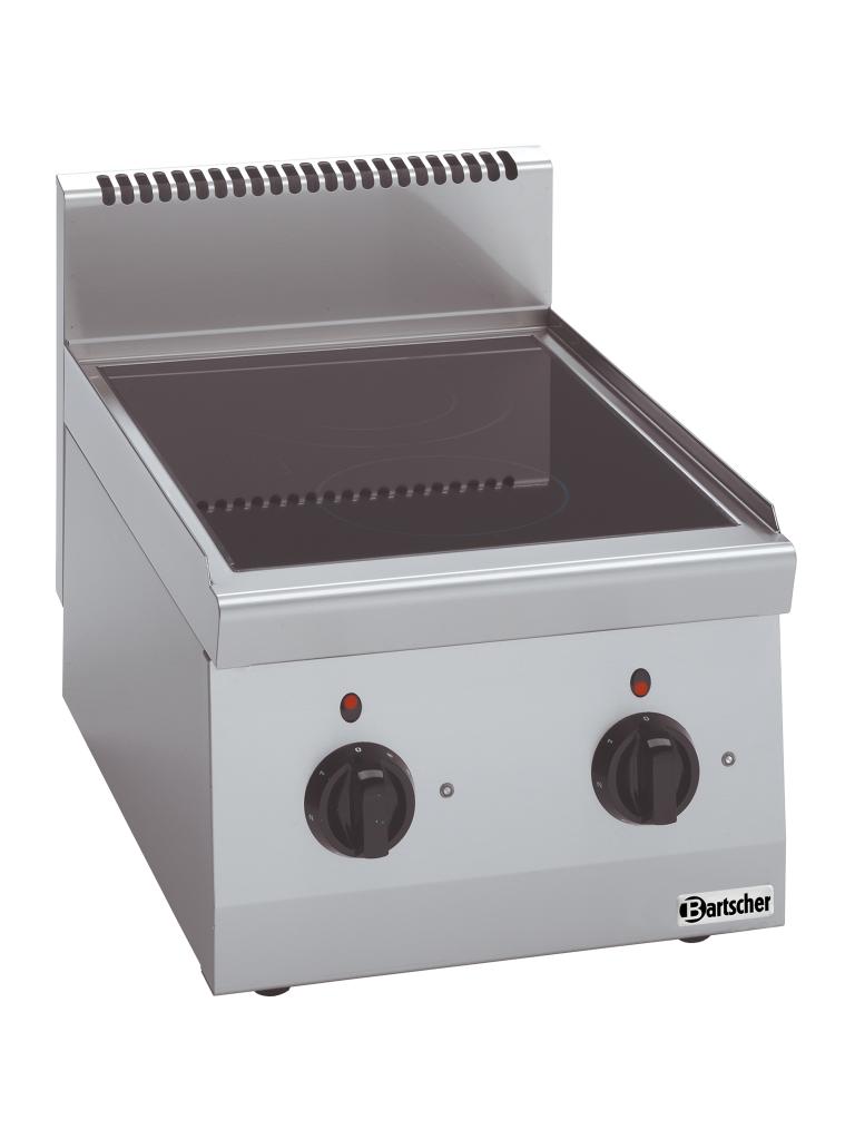 Cuisinière - 2 Foyers - Céramique - Bartscher - 131800
