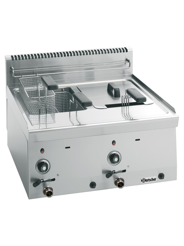Friteuse à gaz - 2 x 8 litres - Bartscher - 1315213