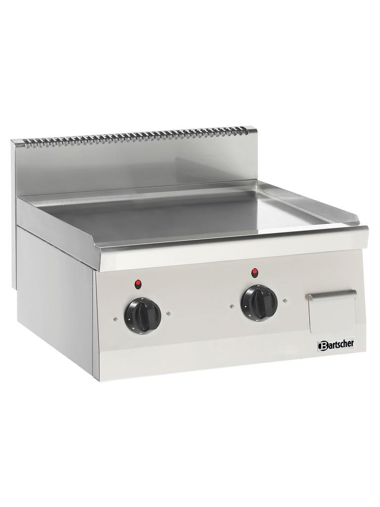 Plaque grill - Electrique - 2 Zones - Lisse - Bartscher - 132125