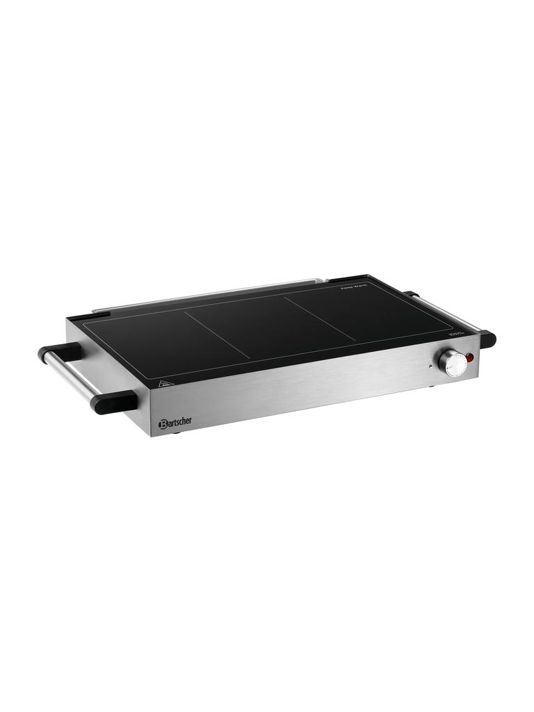 Plaque gril - Electrique - 1 Zone - Lisse - Bartscher - 104919