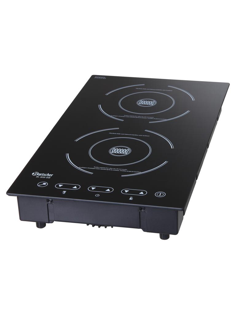 Table de cuisson à induction - 29 x 51 CM - Intégrable - Bartscher - 105936S