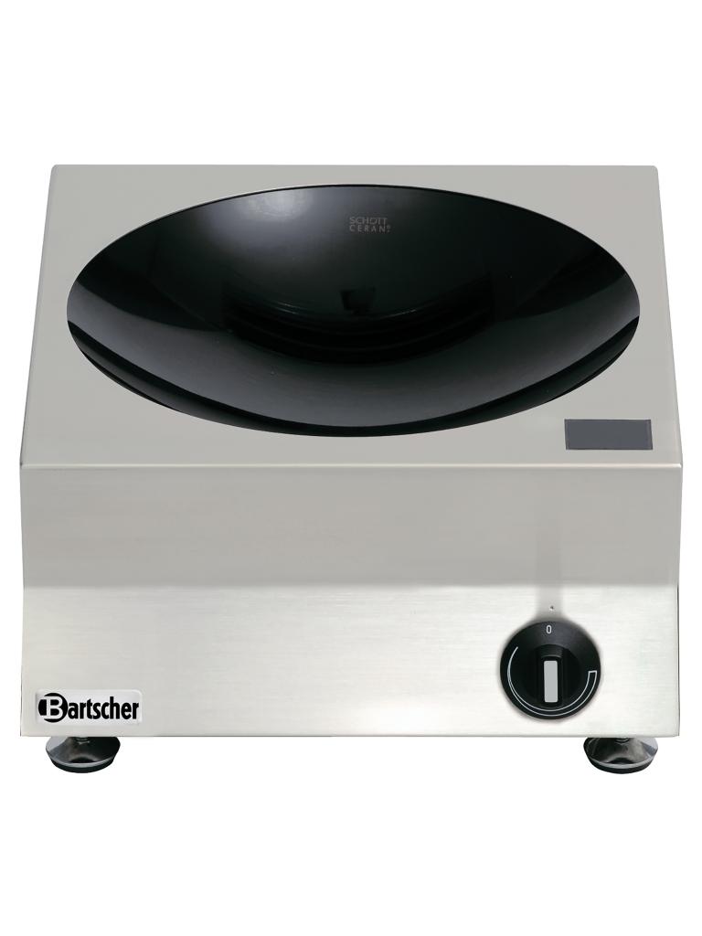 Wok à induction - H 18 x 33 x 38 CM - Bartscher - 105840