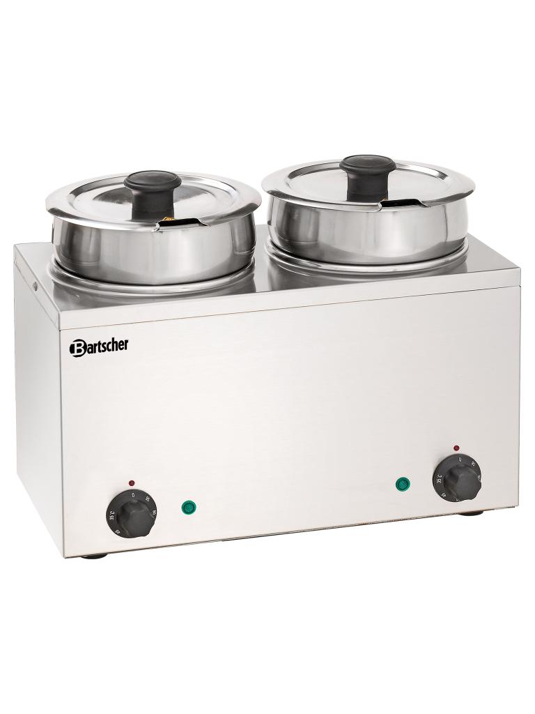 Bain-Marie - Rond - 2 x 3,5 Litre - Bartscher - 606035