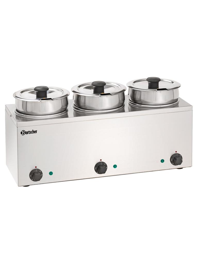 Bain-Marie - Rond - 3 x 3,5 litres - Bartscher - 607035