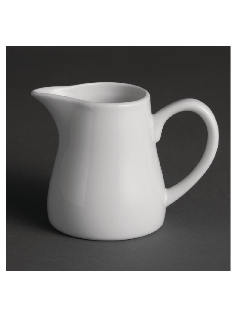 Pot à lait - 30,5 CL - 6 pièces - H 9,8 x 13,3 x 8,6 CM - Porcelaine - Olympia - U821