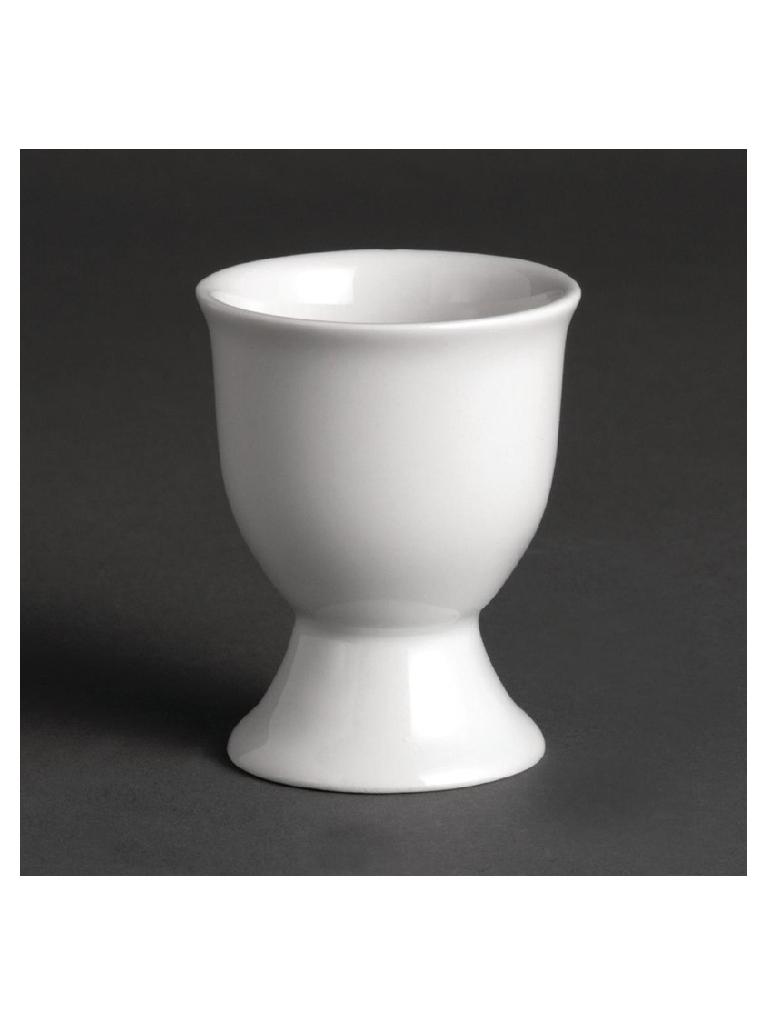 Coquetier - 12 pièces - Blanc - Ø 5 x H 6,8 CM - Olympia - U814