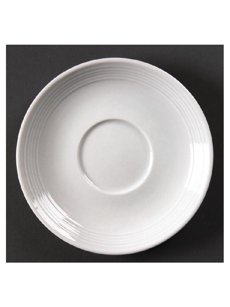 Tasse soucoupe - 20 CL - 12 pièces - Porcelaine - Olympia - U085