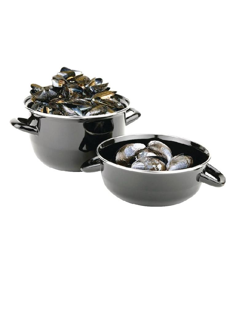 Poêle à moules - Ø 22 x H 19,5 CM - Émail - Olympia - U264