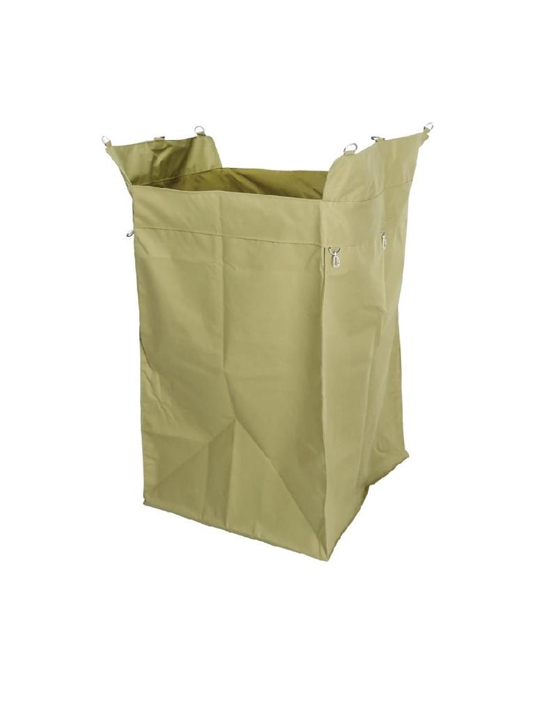 Chariot à linge sac à linge - 220 Litres - Lin - H 83 x 53 x 53 CM - Jantex - L617