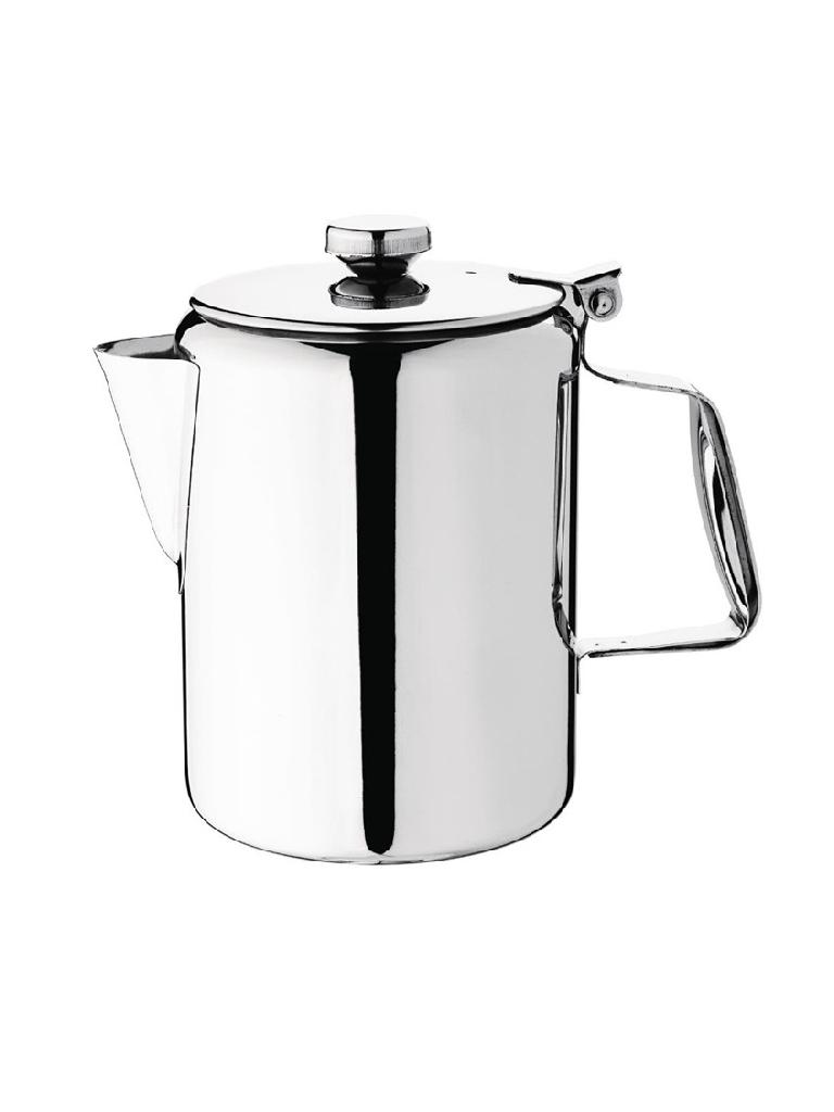 Cafetière - 0,9 Litre - H 14 x 16,5 x 10 CM - Inox - Olympia - K747