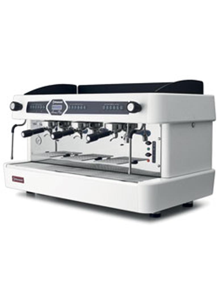 Machine Expresso Automatique - 3 Groupes - Blanche - Affichage - Diamant - AROMA/3EW
