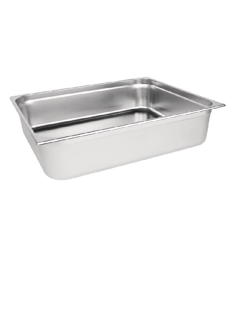 Gastronormbak - 2/1 GN - 43 Liter - H 53 x 65 x 15 CM - RVS - Vogue - K807