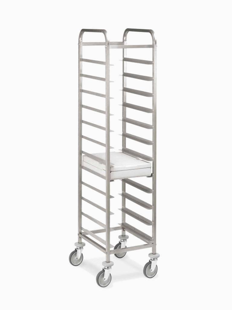 Regaalwagen - 20 x 1/1 GN - Acier Inoxydable - Diamant - CG120/B