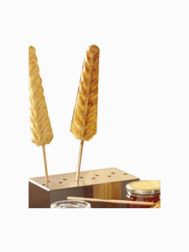 Plateau pour gaufres sur bar - Inox - Diamant - GE-PRE
