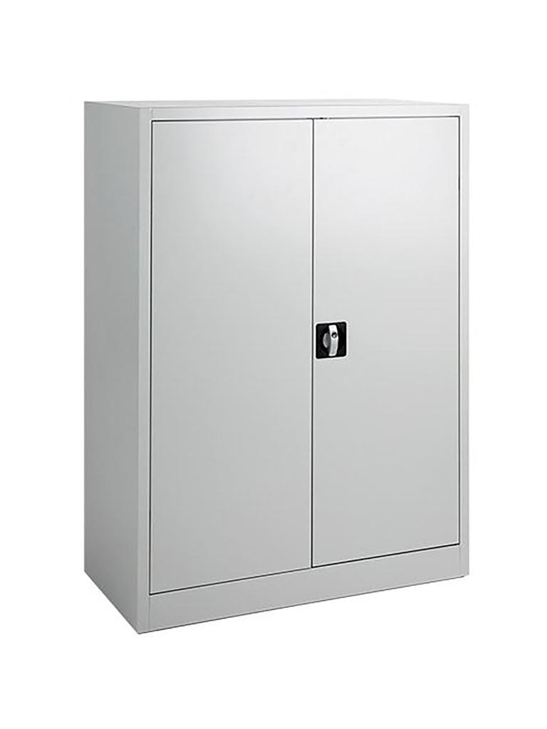 Classeur - Gris - H 120 x 92 x 42 CM - Avec serrure - FLC