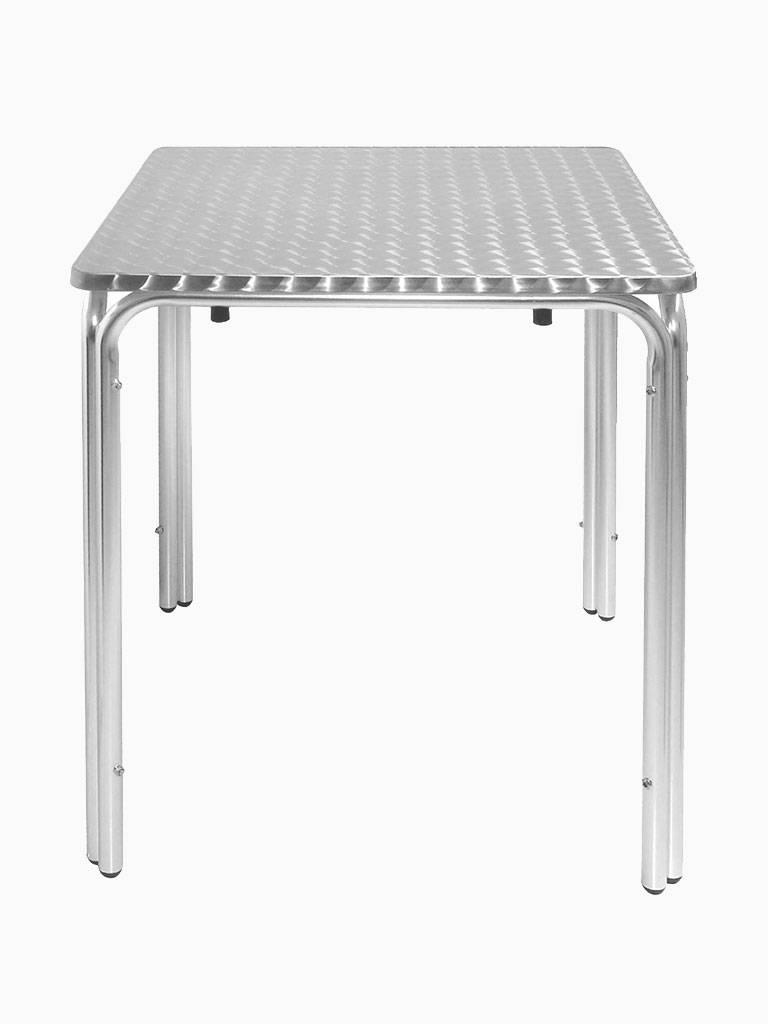 Table - H 72 x 70 x 70 CM - Inox - Boléro - U505