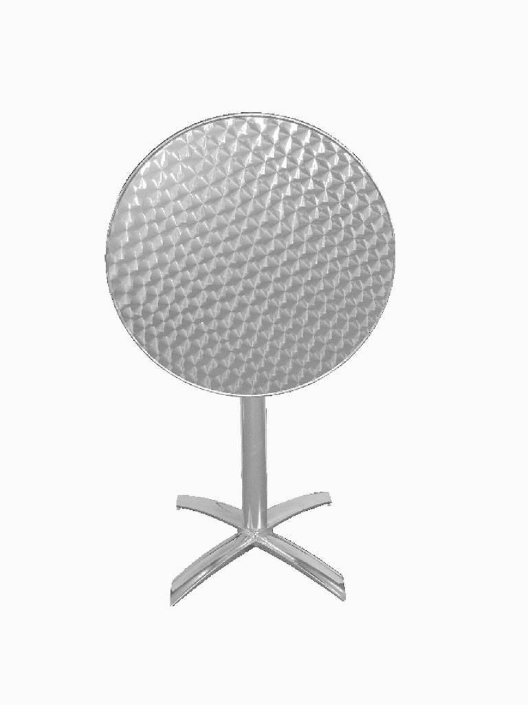 Table - Pliable - Ø 60 x H 72 x 60 x 60 CM - Inox - Bolero - U423