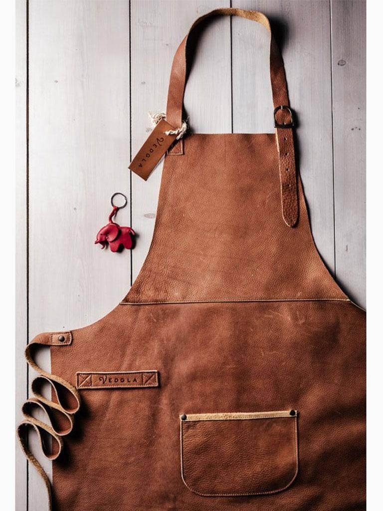 Tablier - Cuir - Cognac - Vedgla - VEDGLA-COGNAC