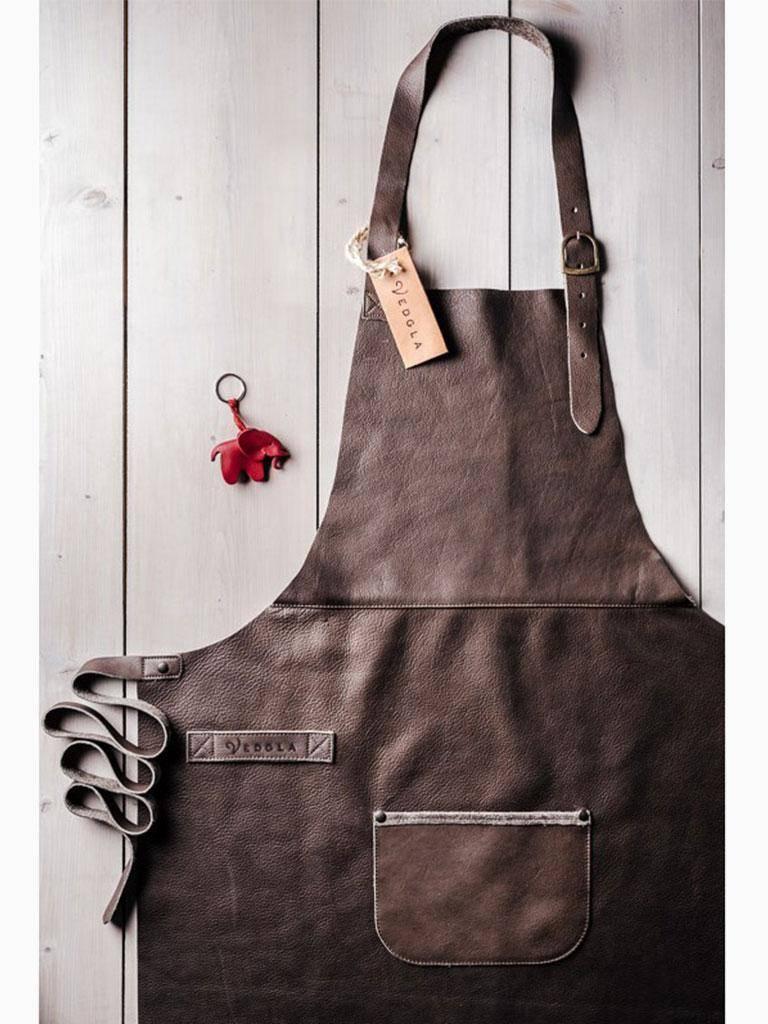 Tablier / tabliers en cuir Marron