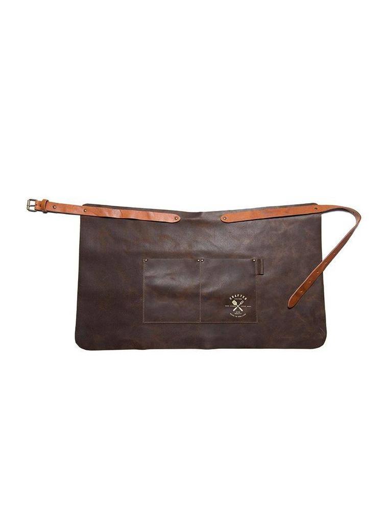 Tablier - Cuir - Court - Cognac - Authentique - 8719326018553