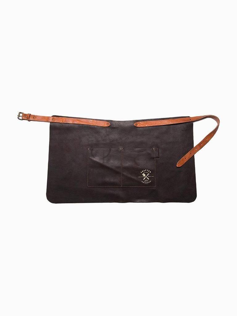 Tablier en cuir / tabliers courts G-Line Dark Brown