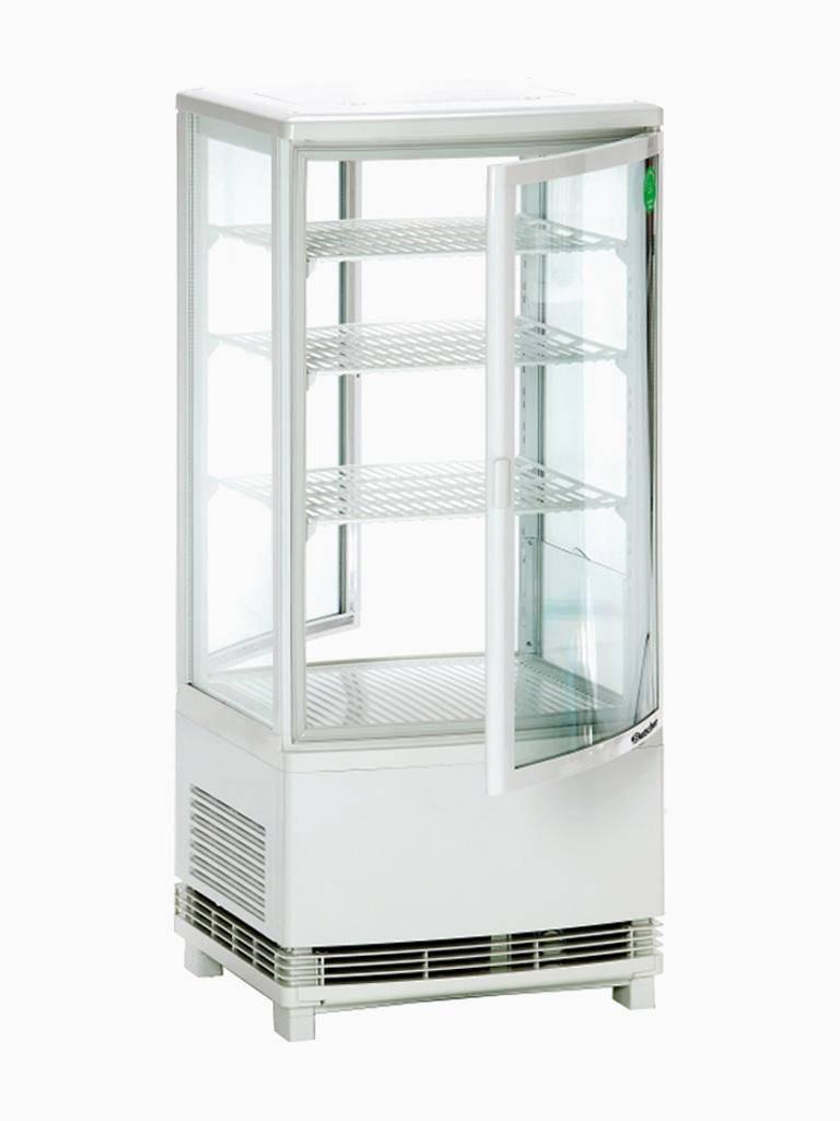 Vitrine réfrigérée - 86 Litres - Blanc - 230V - Bartscher - 700278G