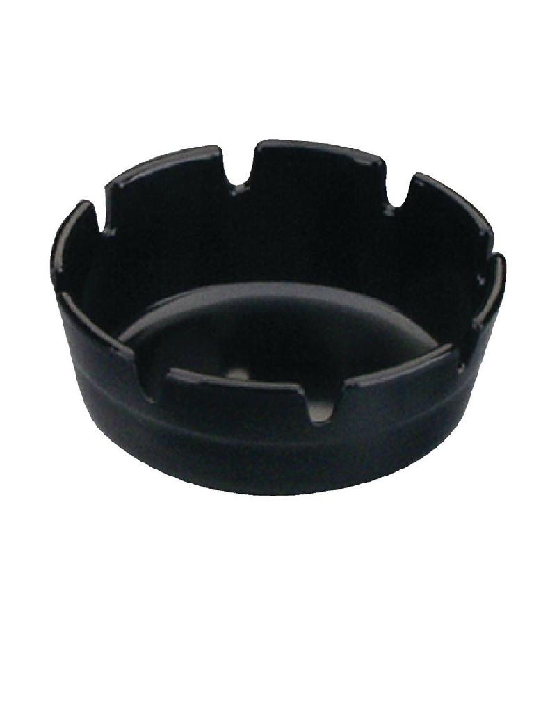 Cendrier - Noir - Ø 10 CM - Mélamine - Olympia - P842