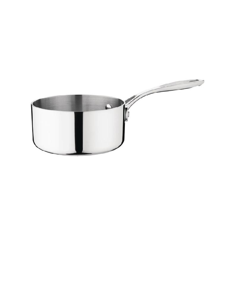 Casserole - 0,9 Litre - Ø 14 x H 7 CM - Inox/Aluminium - Vogue - Y244