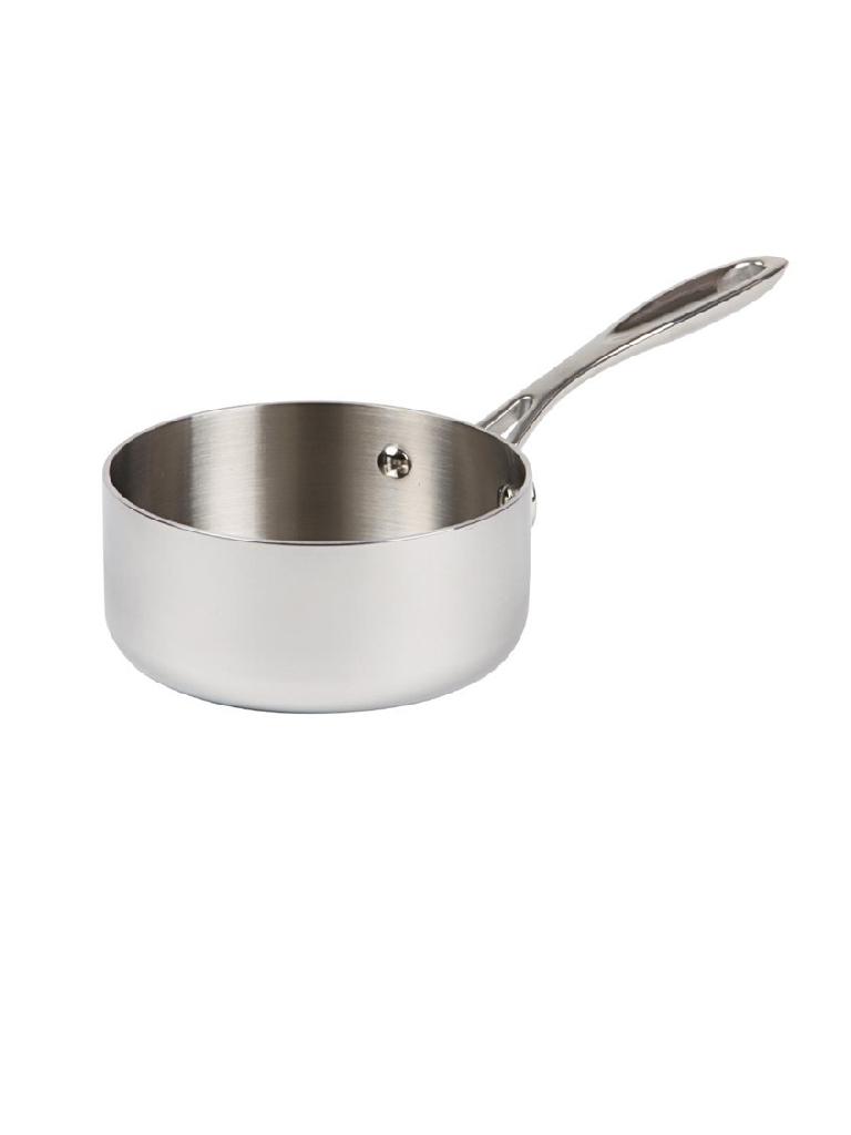 Casserole - 1,5 Litre - Ø 16 x H 7 CM - Inox/Aluminium - Vogue - Y245