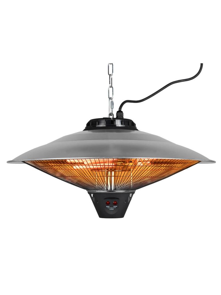 Chauffage de terrasse - Tente de réception - Electrique - 2100W - Portée 20m2 - Eurom - 336108