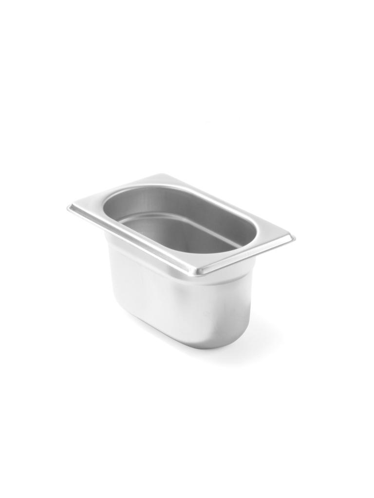 Bac gastronorme - 1/9 - inox - Budget Line