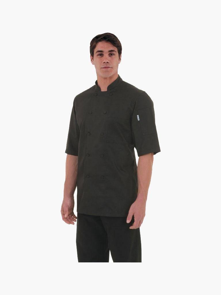Veste de cuisine - Unisexe - Noir - Polyester/Coton - Chef Works - B054