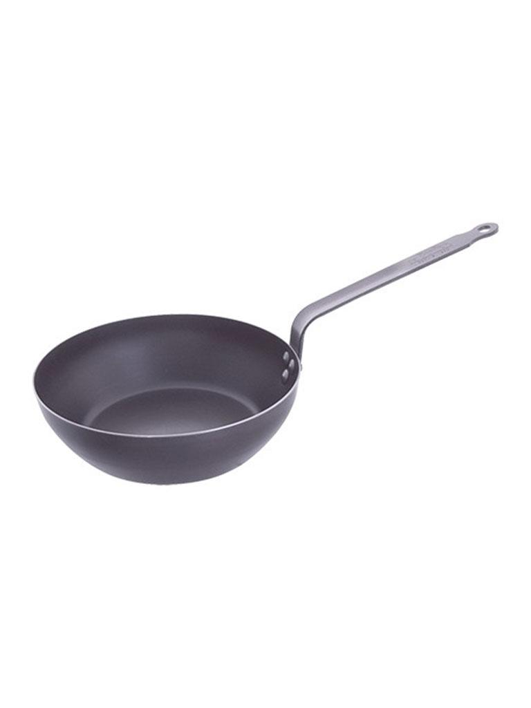 Sauteuse - H 7 CM - 1,96 KG - Ø27,5 CM - Tôle d'acier - De Buyer - 001083