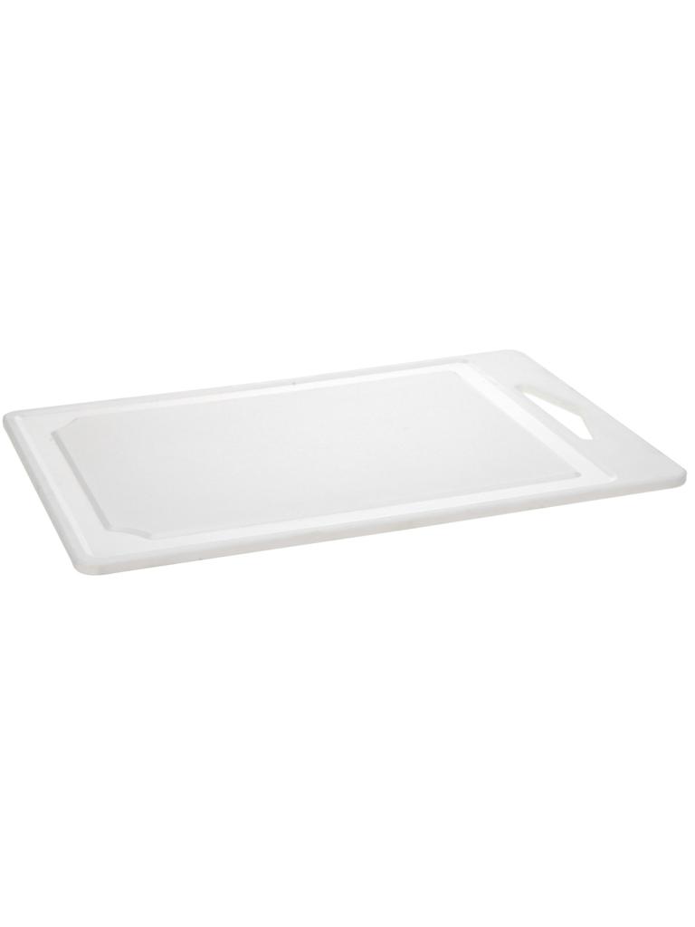 Planche à découper - H 0,8 x 38,5 x 26,5 CM - Blanc - Plastique - G-Line