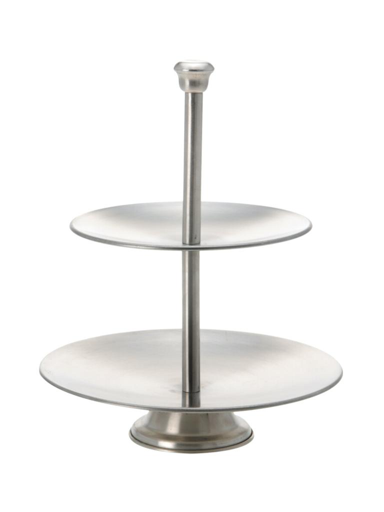 Etagère - Ø21.2 CM - 2 Niveaux - Inox - G-Line