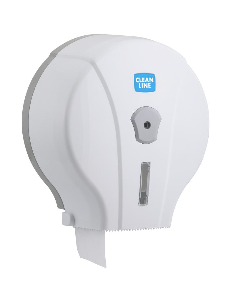 Distributeur Papier Toilette - Mini Jumbo - Blanc - Cleanline - G-Line