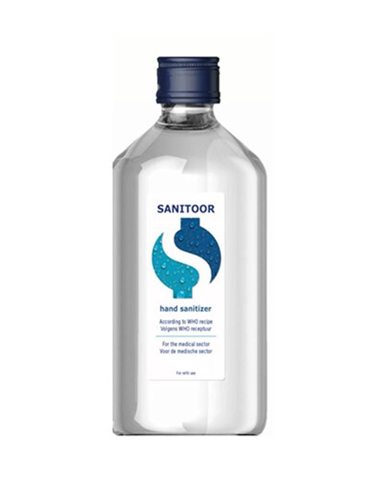 Désinfection Alcool pour les mains - 1 Litre - 70% d'alcool - Sanitor