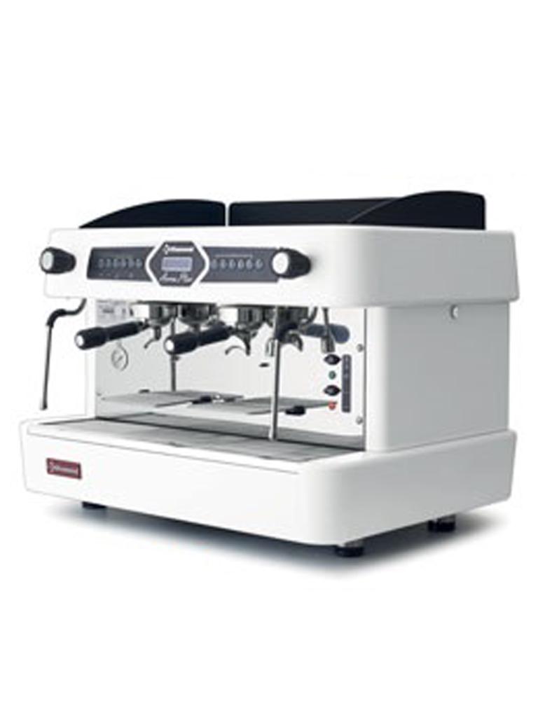 Machine à expresso automatique - Aroma White - 2 groupes - Incl. Adoucisseur d'eau - Diamant - AROMA/2EW+DVA8