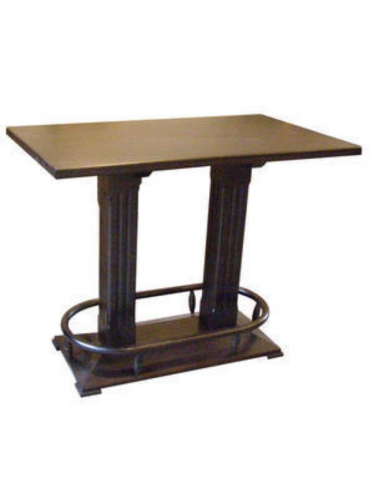 Table de poker - Safari - Noix - 140x80cm