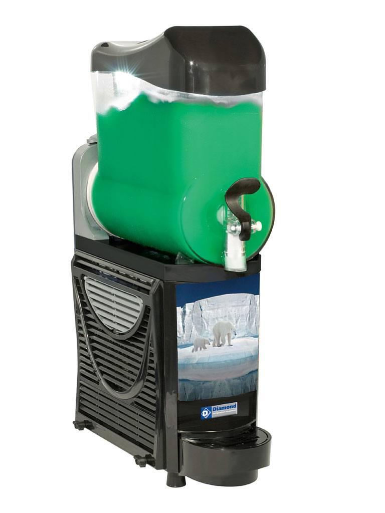 Machine à Slush Granita - 10 Litres - H 84 x 20 x 60 CM - 230 V - Diamant - FABY-1/AB