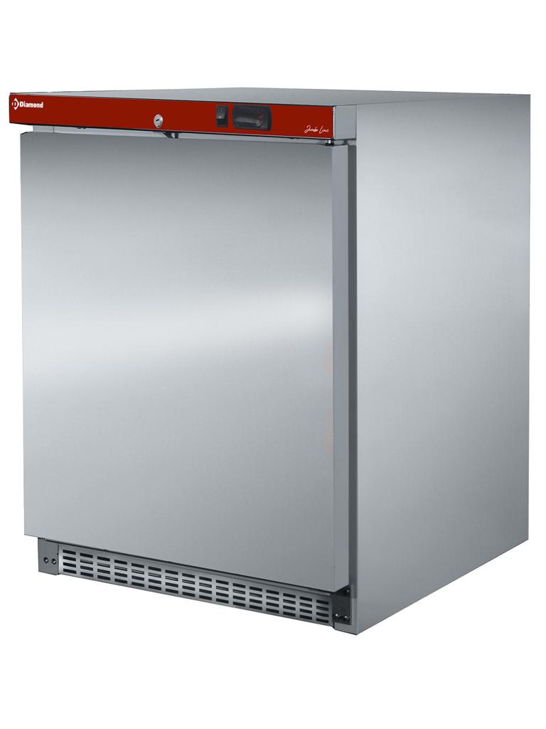 Congélateur traiteur - 150 Litres - 1 Porte - H 85 x 62,6 x 60 CM - Inox - Diamant - N201X-R2