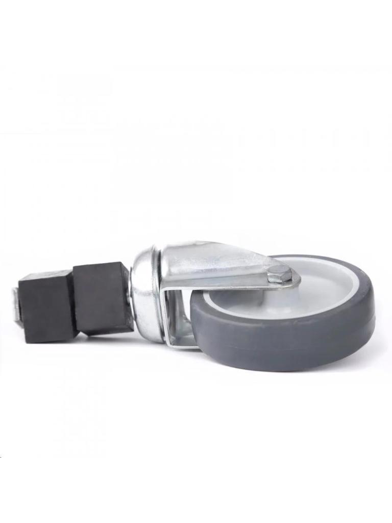 Roulette pivotante - Non freinée - Inox - G-Line