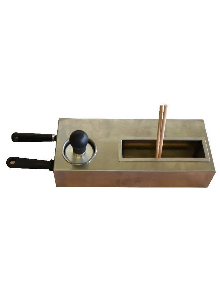 Kit de superposition en bois - 2 spatules - 2 formes en T - Tampon de nettoyage - Diamant - BRET/KIT-C