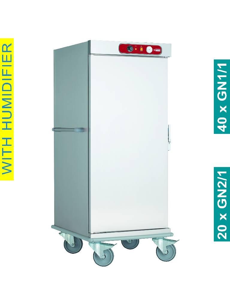 Chariot repas - 20 x GN 2/1 - H 164 x 79,9 x 87,6 CM - Diamant - CCE20