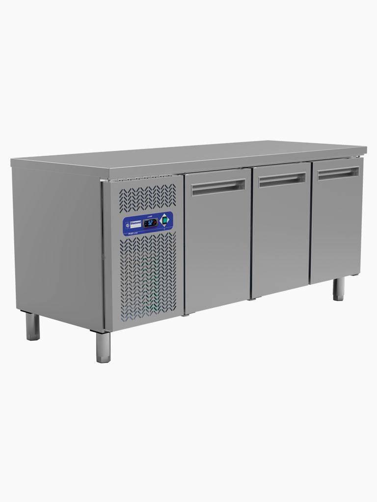 Etabli réfrigéré - 3 Portes - Ventilé - Moteur gauche - BMIV20/TP - Diamant - BMIV20/TP