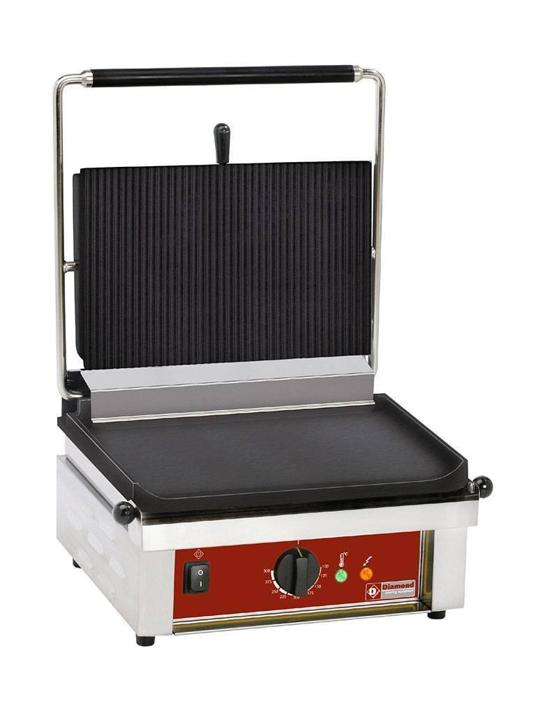 Gril de contact - Panini - Simple - Robuste - Diamant - CONTACT SM1/SS